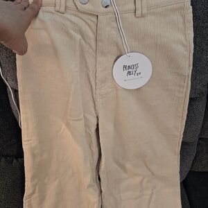 Princess Polly Corduroy Pants - Cream